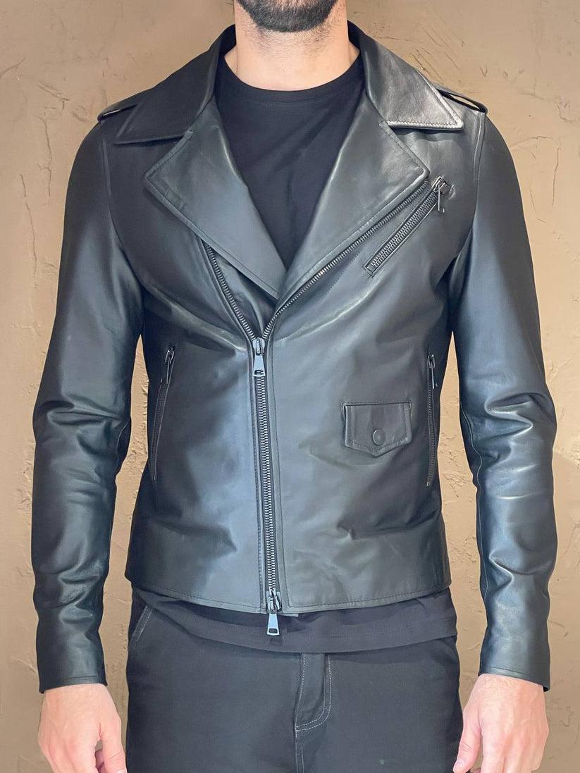 Underground Couture Chiodo Pelle Nero