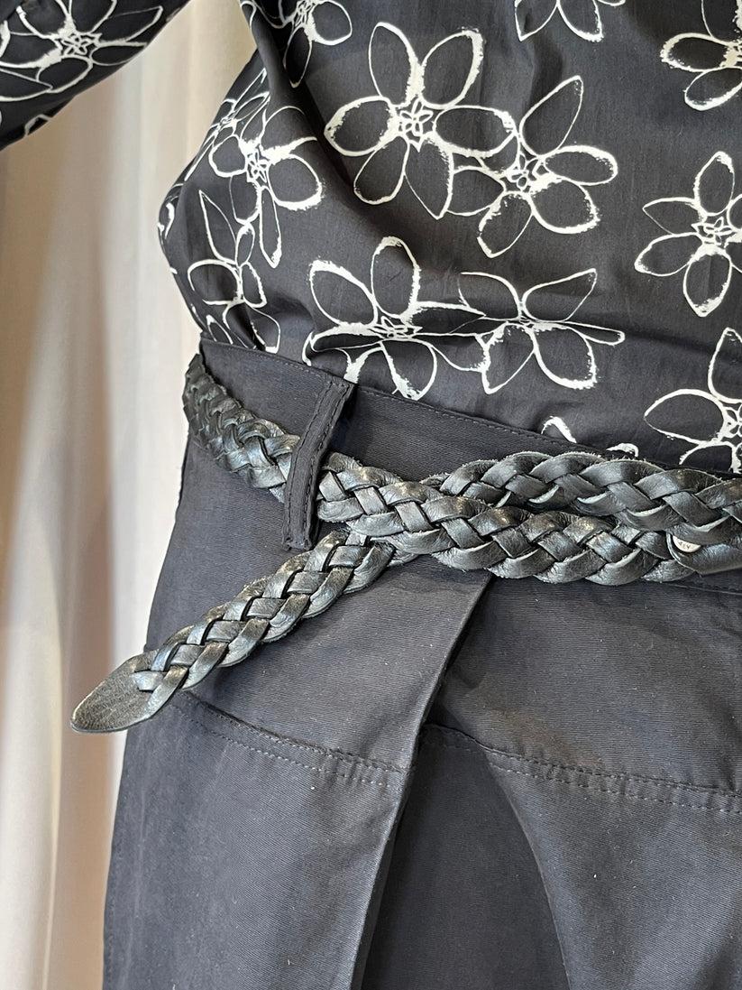 Underground Couture Cintura Intrecciata Nera