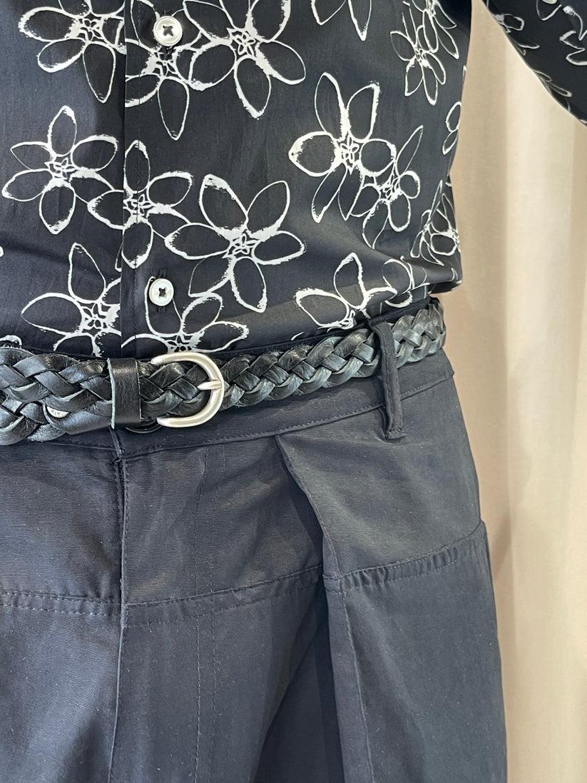 Underground Couture Cintura Intrecciata Nera