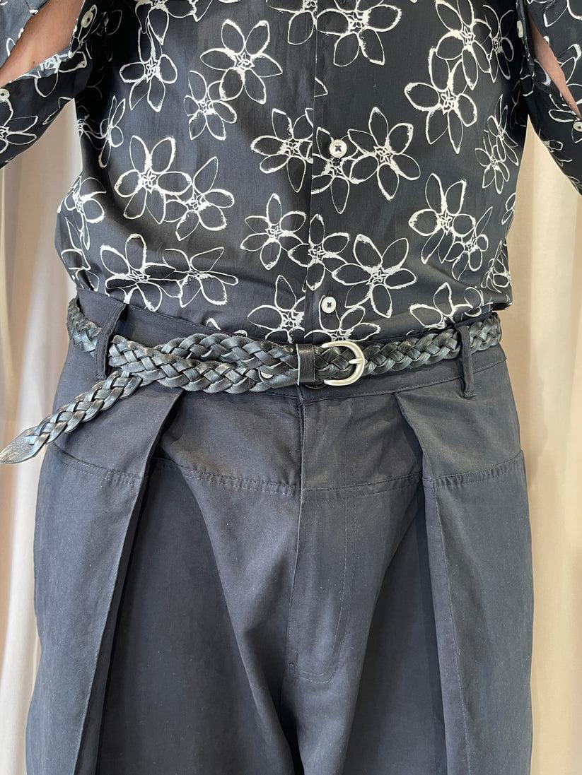 Underground Couture Cintura Intrecciata Nera