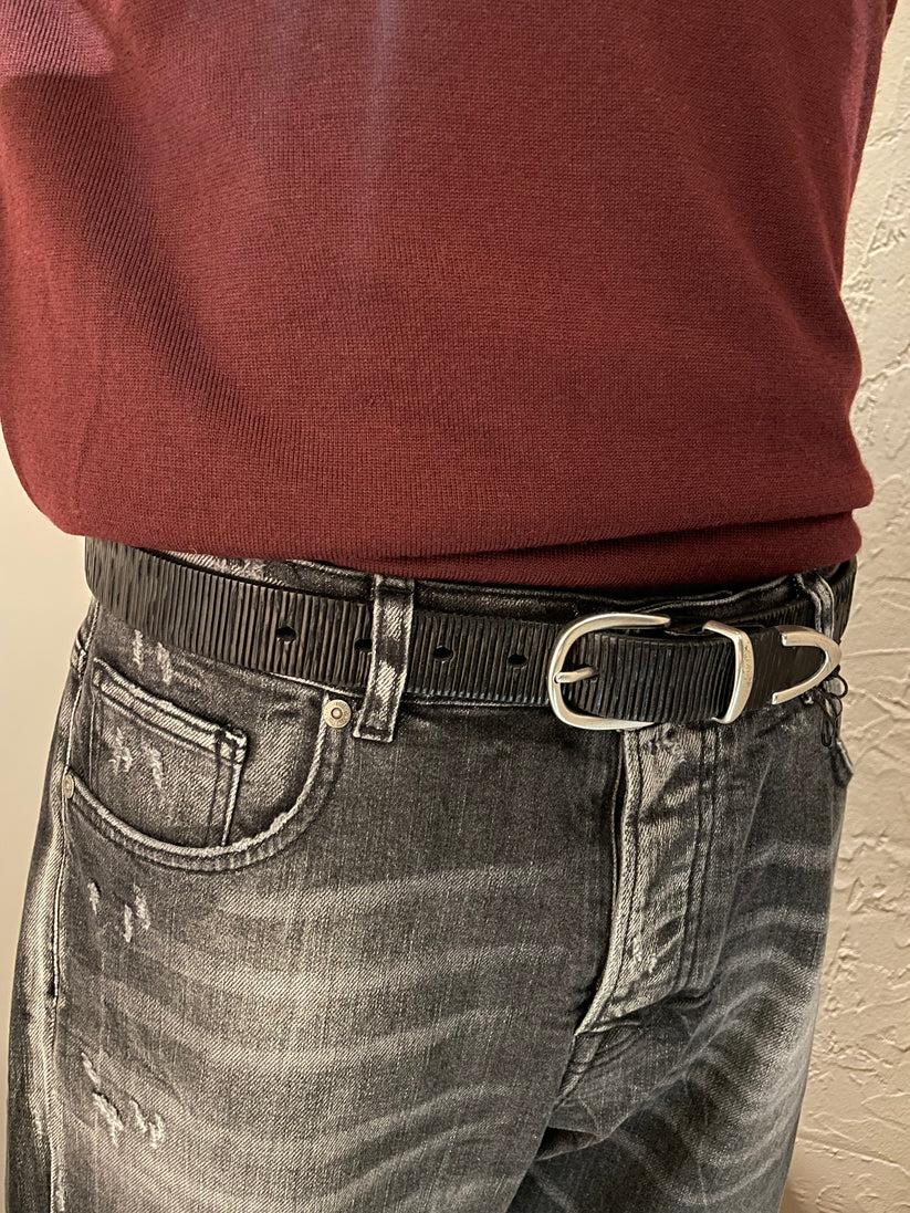 Underground Couture Cintura Pelle Nera