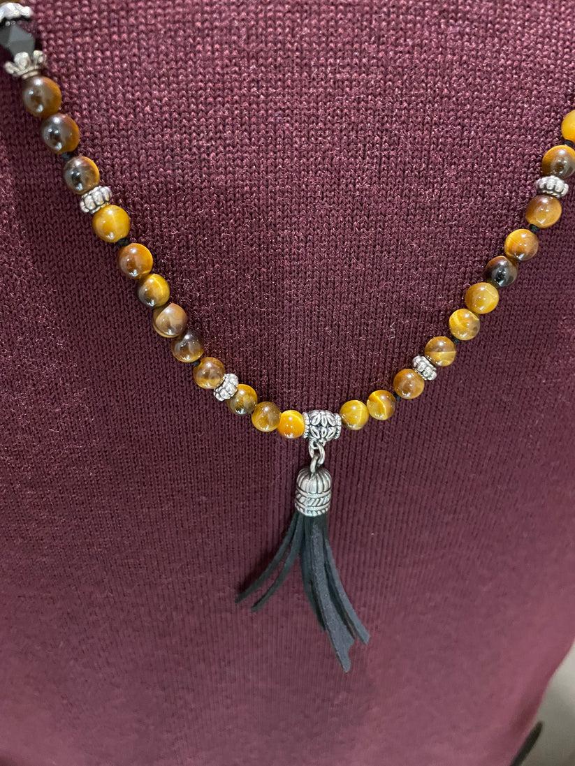 Underground Couture Collana Occhio Di Tigre