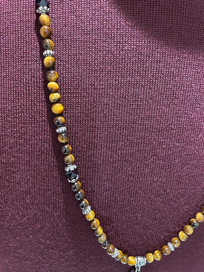 Underground Couture Collana Occhio Di Tigre