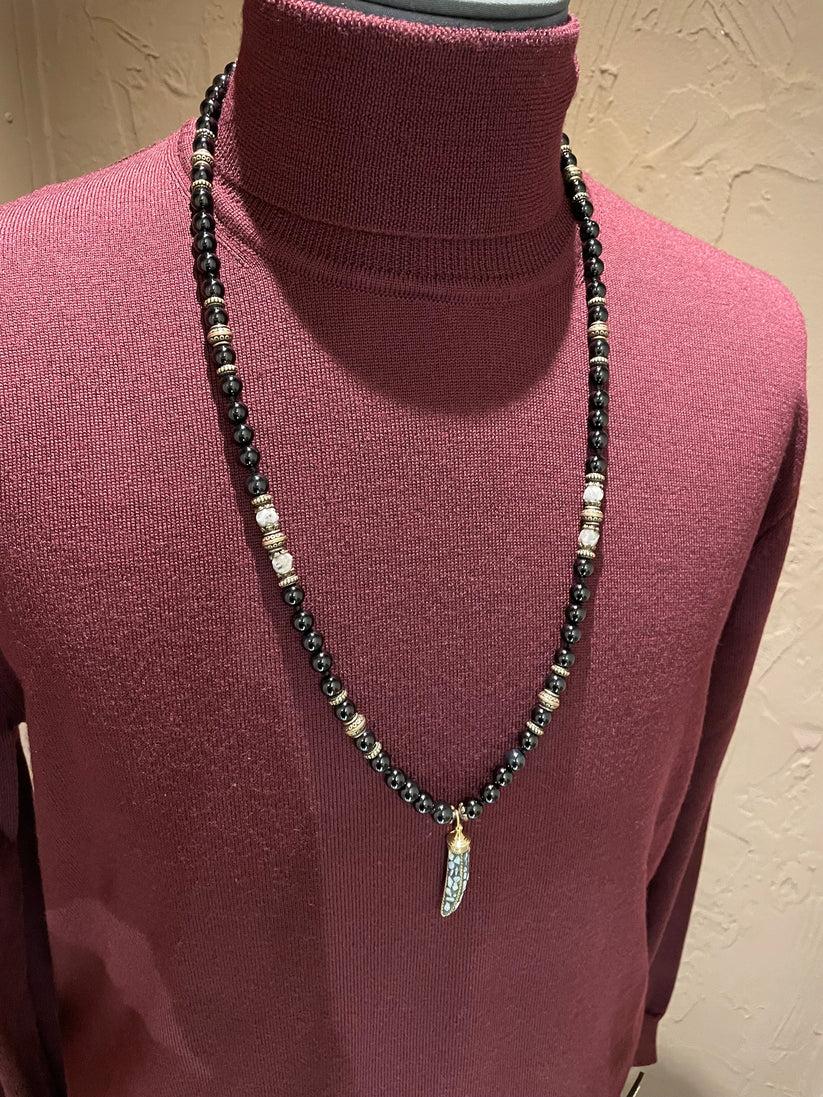 Underground Couture Collana Onice Bianco