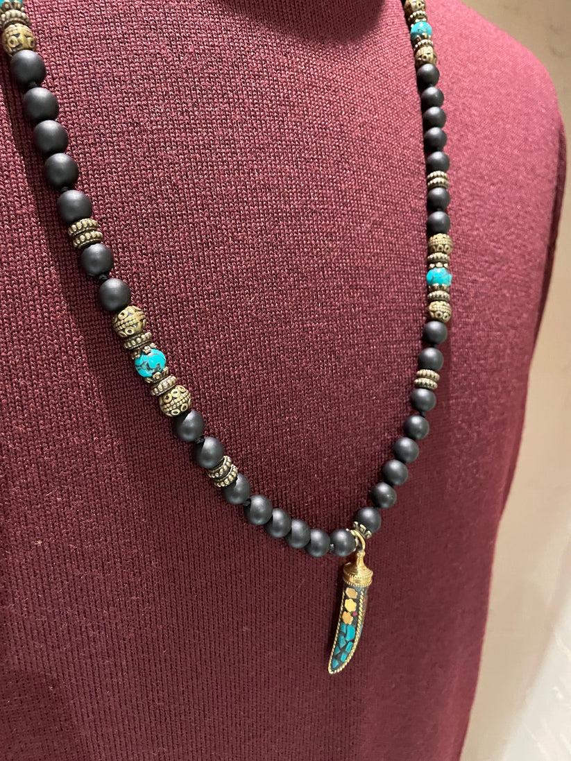 Underground Couture Collana Onice Turchese