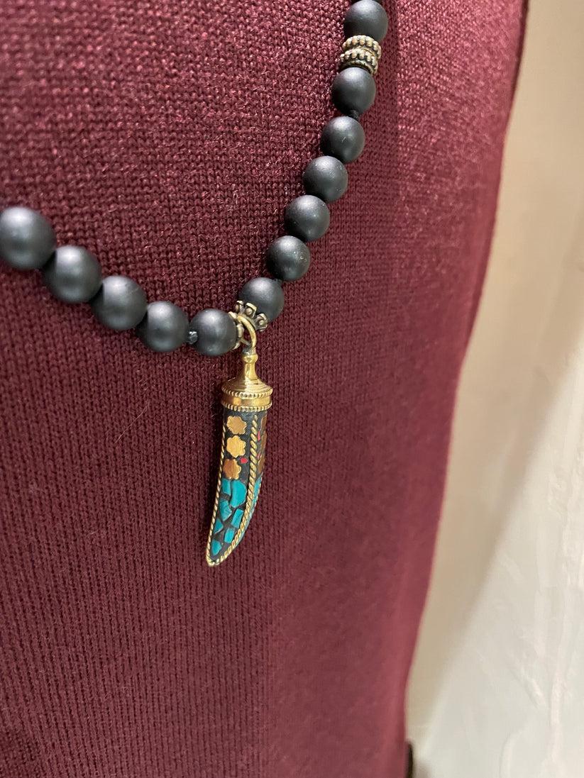 Underground Couture Collana Onice Turchese