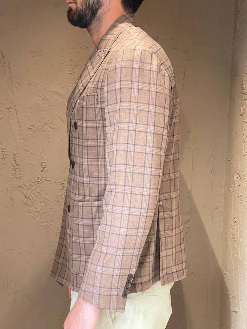 Underground Couture Giacca Doppio Petto Quadro