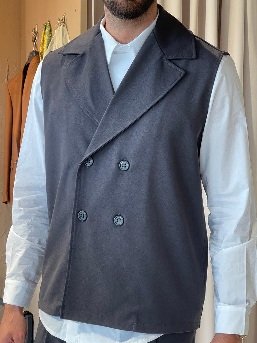 Underground Couture Giacca Doppio Petto Smanicata