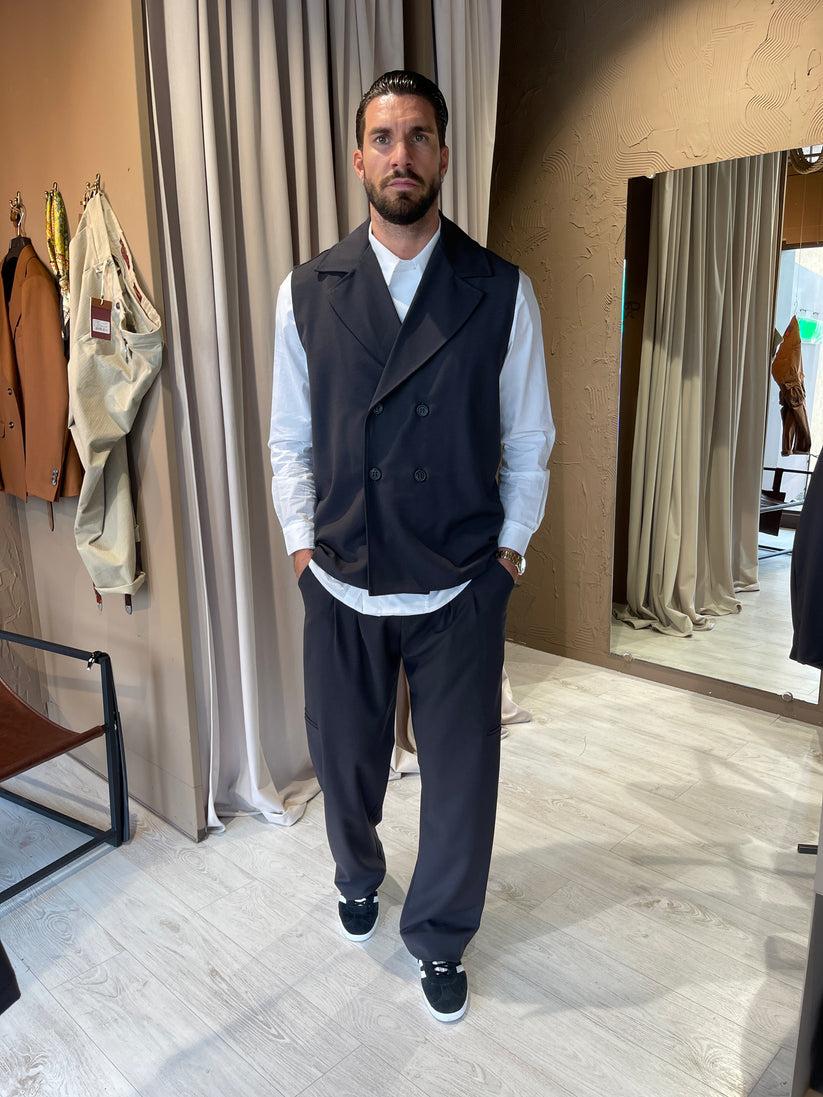 Underground Couture Giacca Doppio Petto Smanicata