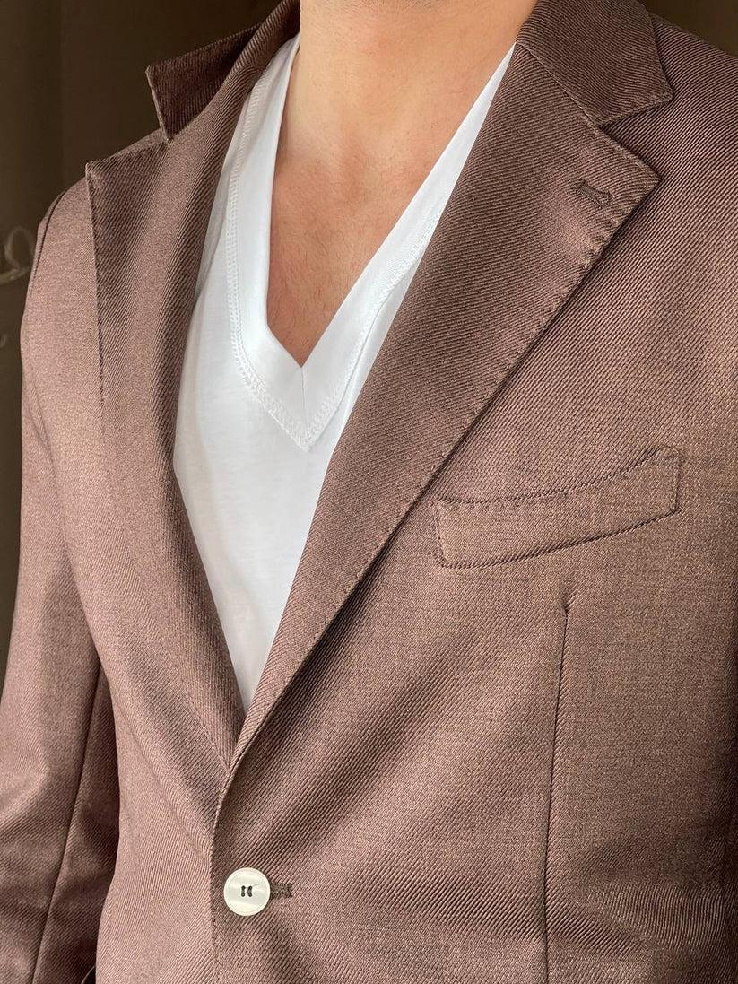 Underground Couture Giacca Viscosa Marrone