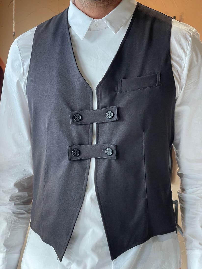 Underground Couture Gilet Grigio