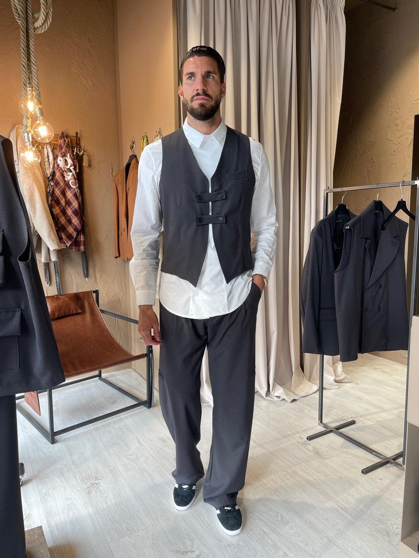 Underground Couture Gilet Grigio