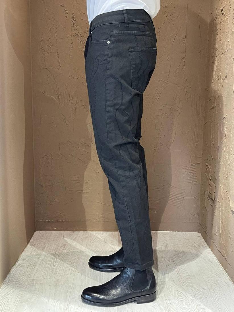 Underground Couture Jeans Bull Nero Laser