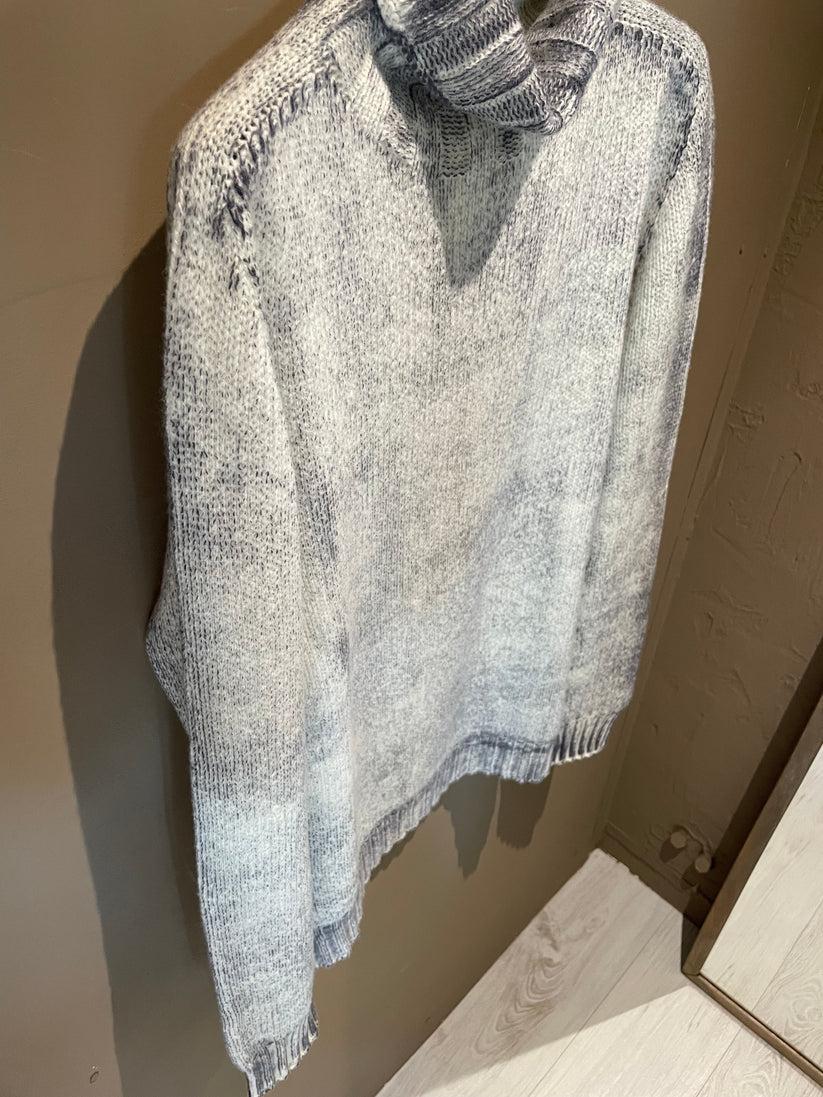 Underground Couture Maglione Dolcevita Areografato