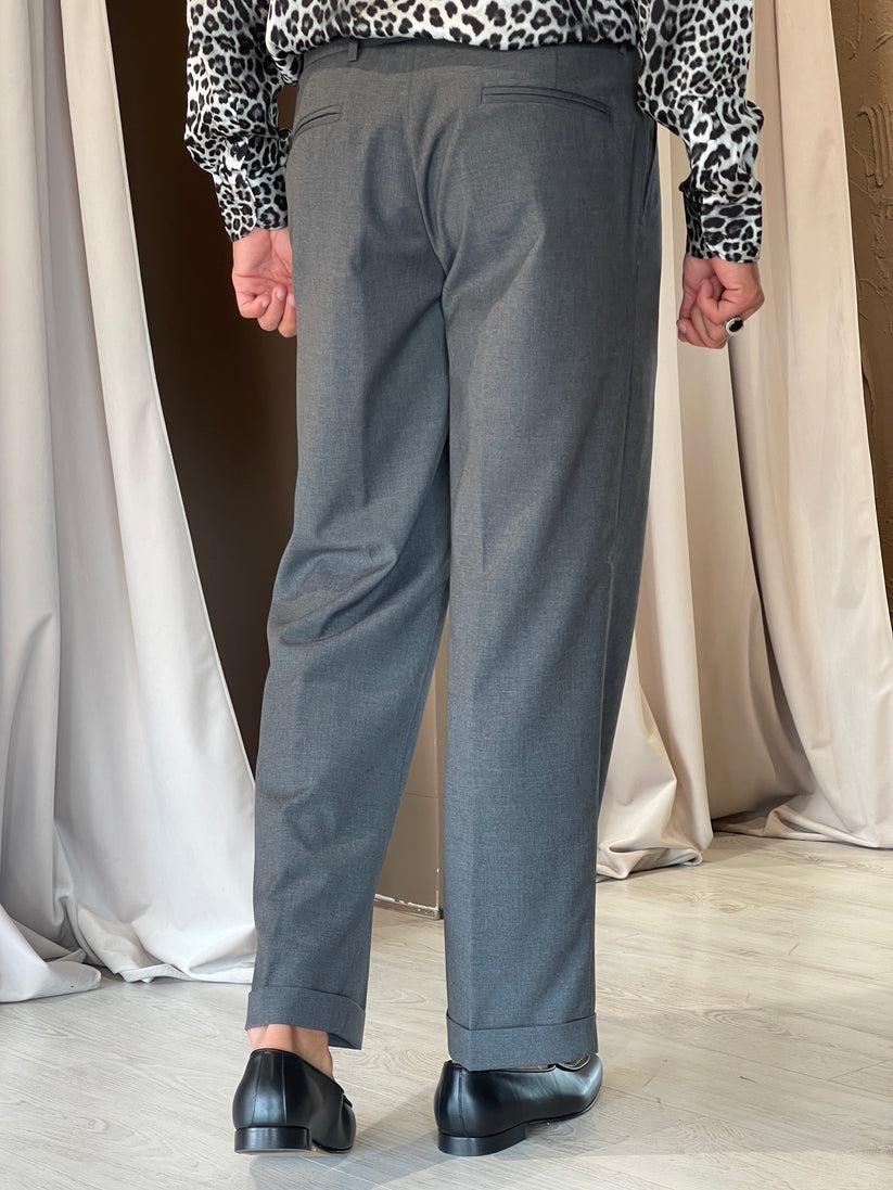 Underground Couture Pantalone D.P Grigio Lana