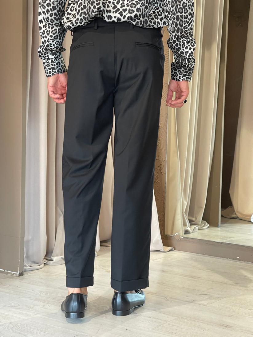 Underground Couture Pantalone D.P Nero Lana