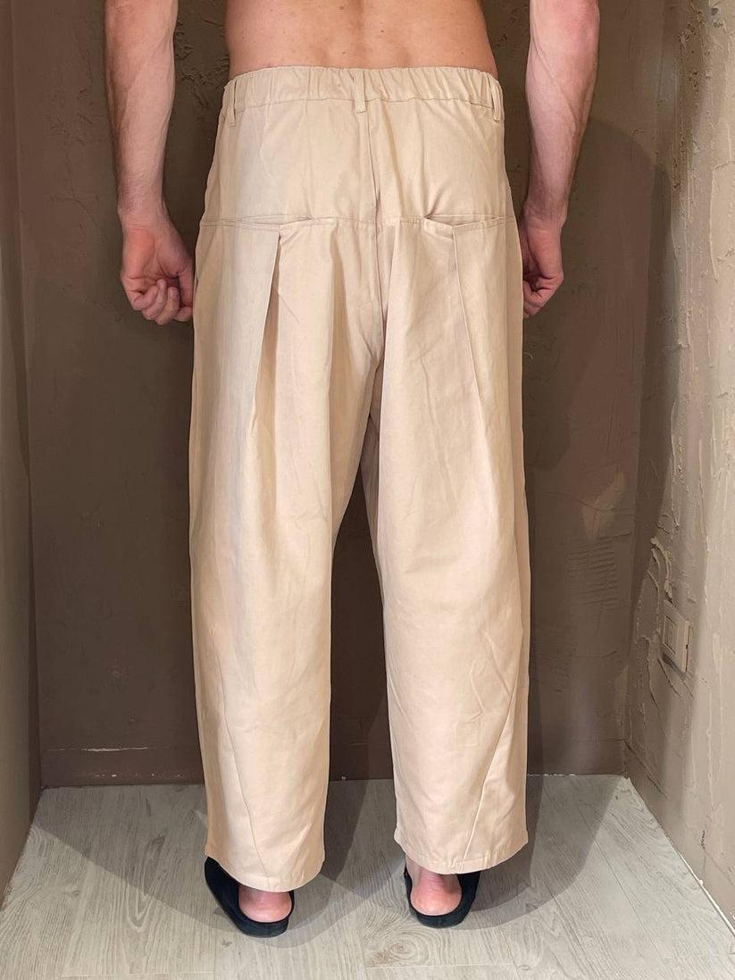 Underground Couture Pantalone Japan Beige