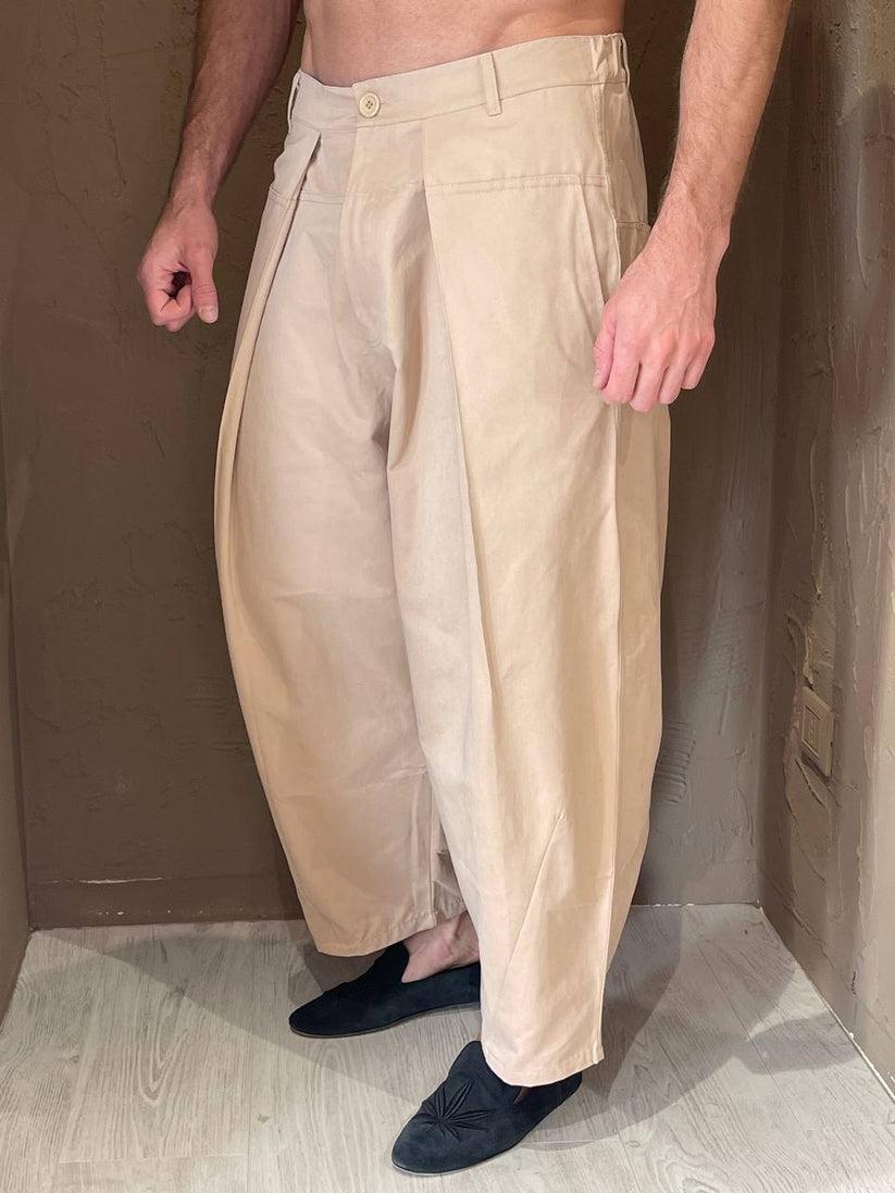 Underground Couture Pantalone Japan Beige