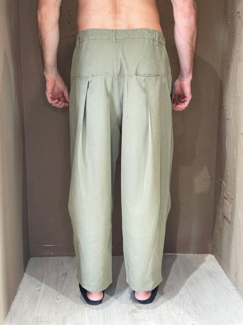 Underground Couture Pantalone Japan Verde