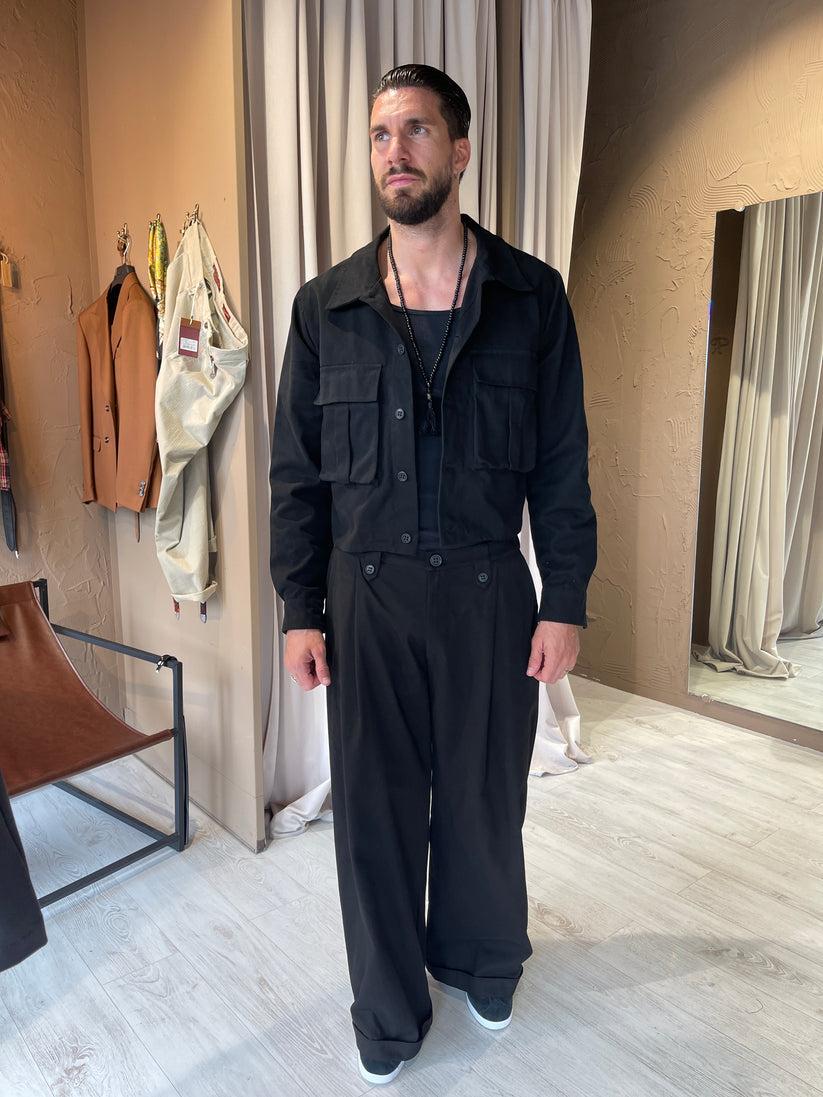 Underground Couture Pantalone Parigi Nero