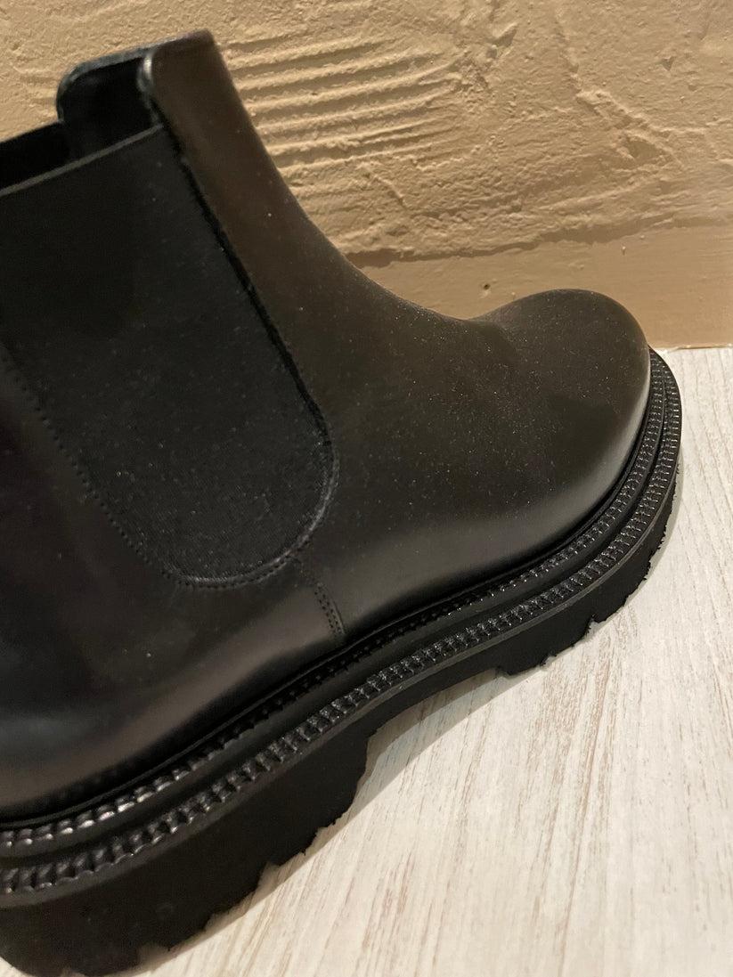 Underground Couture Stivaletto Vitello Nero