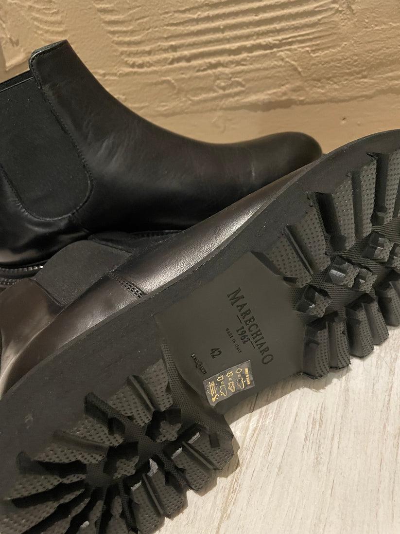 Underground Couture Stivaletto Vitello Nero