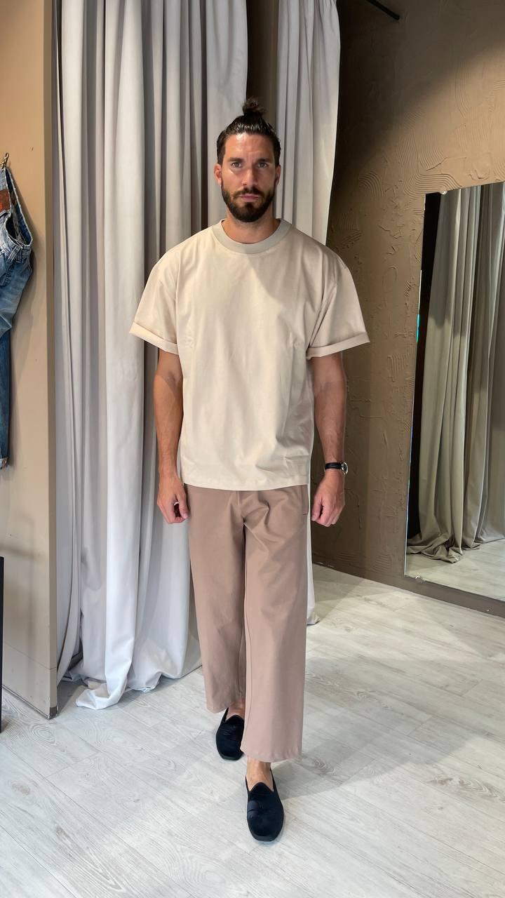 Underground Couture T Shirt SIMONS Sabbia