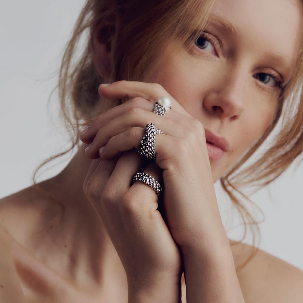 Unoaerre Anello A Fascia In Argento Chicco | UNOAERRE Gioielli