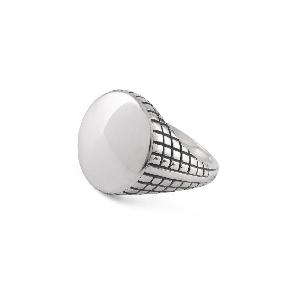 Unoaerre Anello da Uomo in Argento naturale | UNOAERRE Gioielli