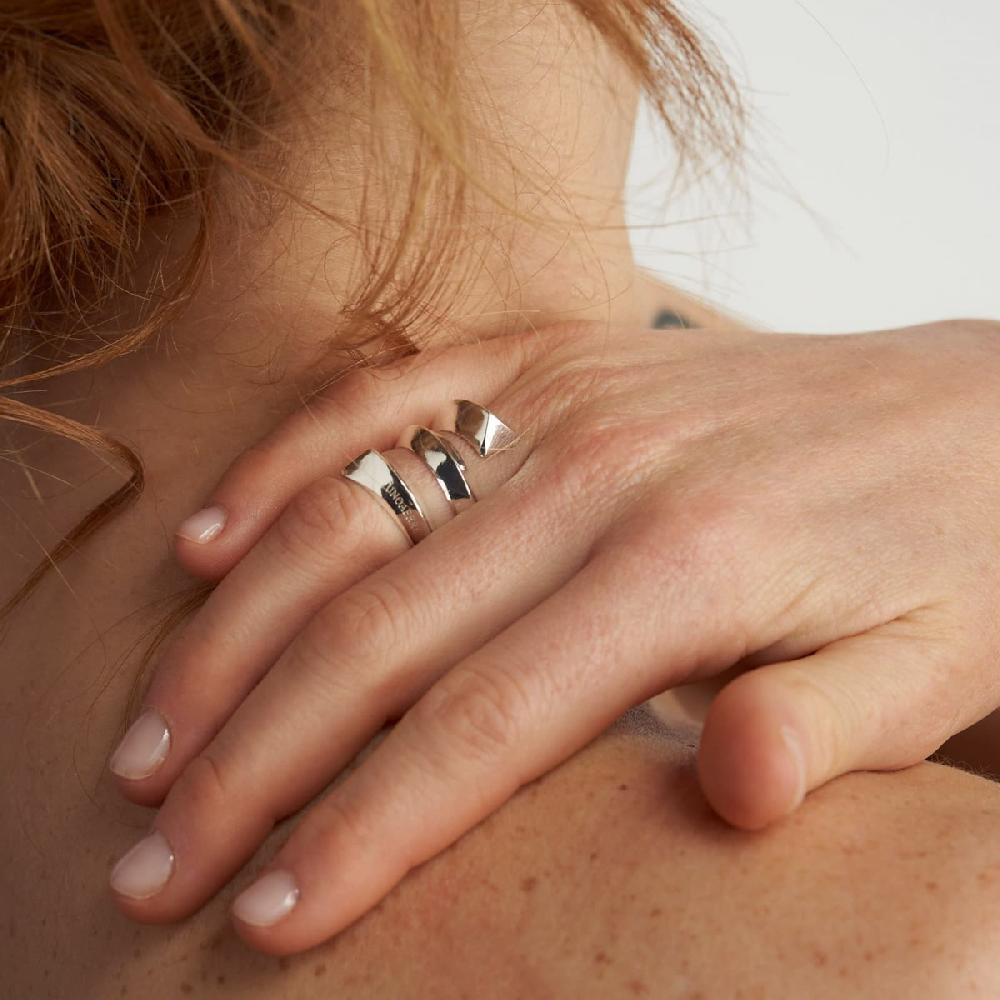 Unoaerre Anello Donna Contrariè Bagno In Oro | UNOAERRE Gioielli