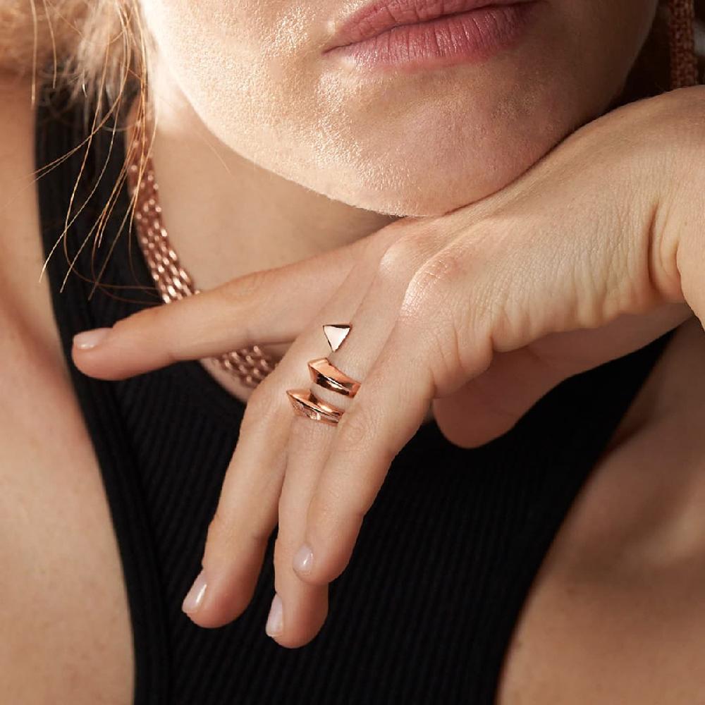 Unoaerre Anello Donna Contrariè Bagno In Oro | UNOAERRE Gioielli