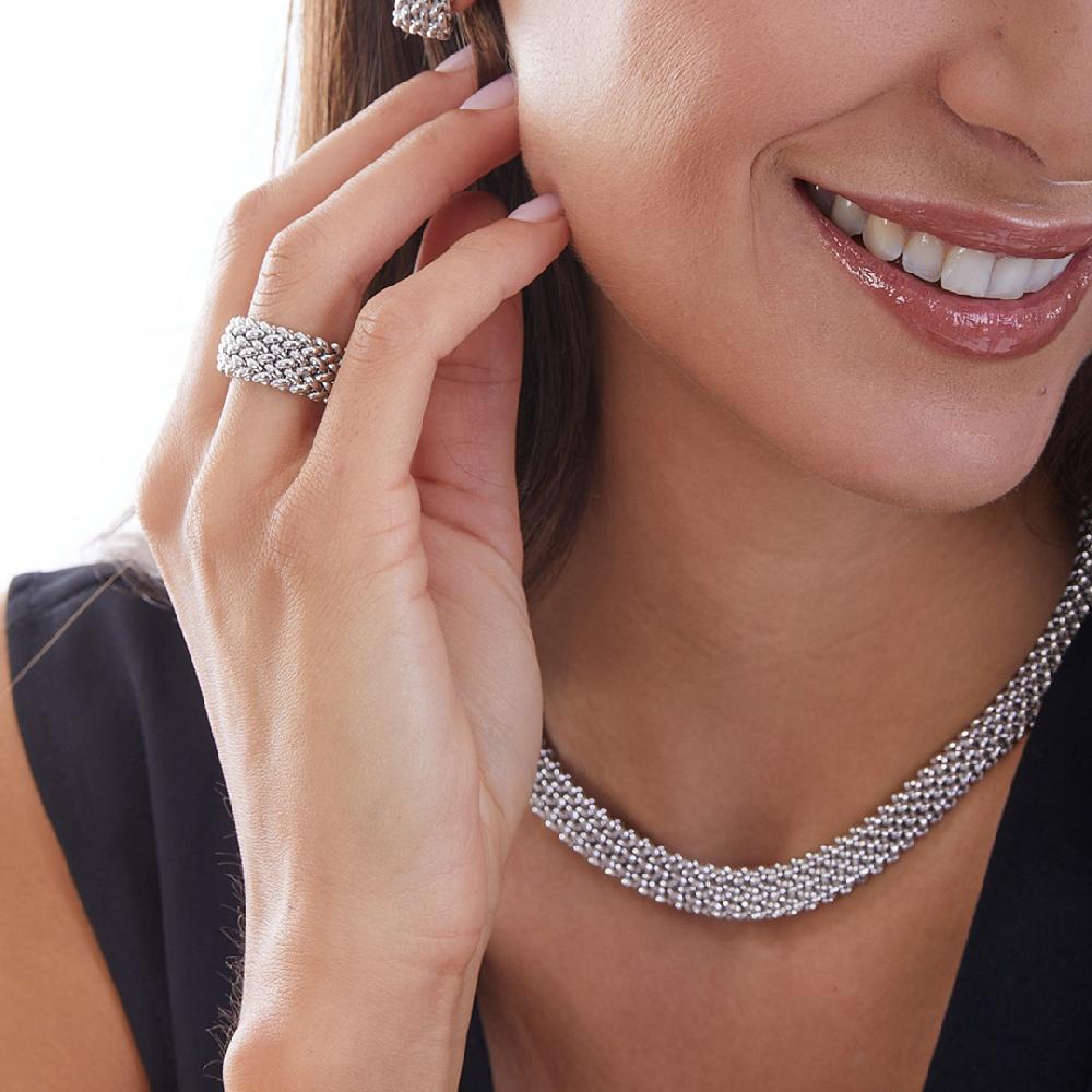 Unoaerre Anello In Argento 925 A Fascia | UNOAERRE Gioielli