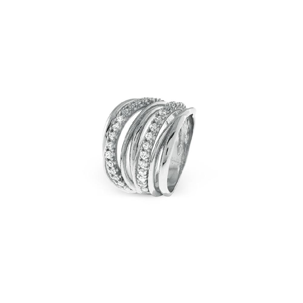 Unoaerre anello in argento bianco 485386 | UNOAERRE Gioielli