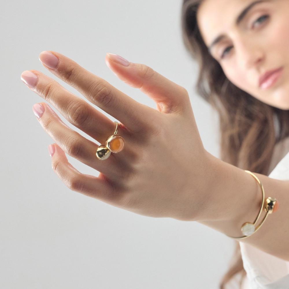 Unoaerre Anello In Argento Con Pietre Preziose | UNOAERRE Gioielli