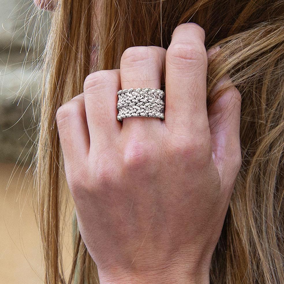 Unoaerre Anello In Bronzo Argentato 484199 | UNOAERRE Gioielli