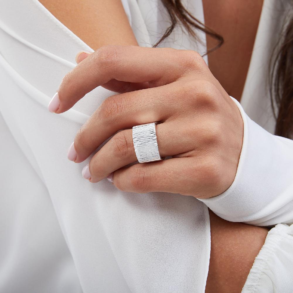 Unoaerre Anello In Bronzo Argentato 512215 | UNOAERRE Gioielli