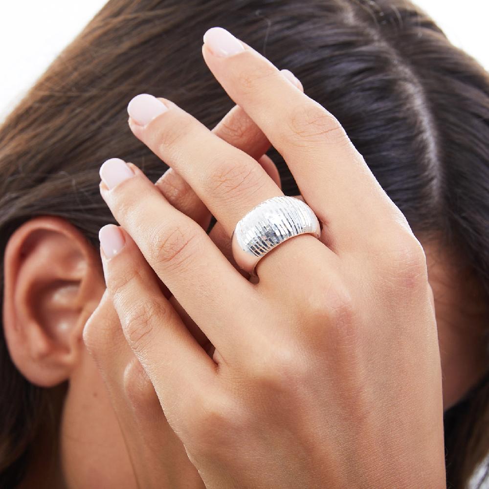 Unoaerre Anello In Bronzo Argentato 512219 | UNOAERRE Gioielli