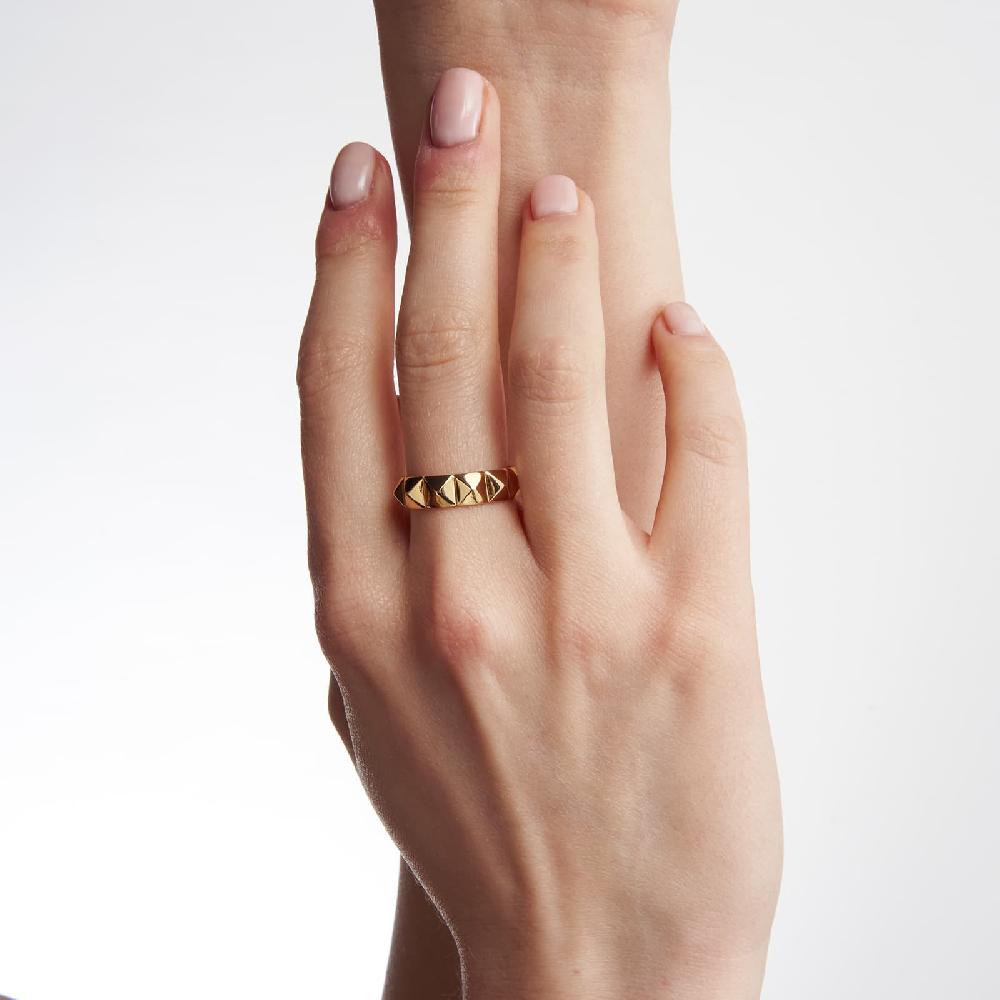 Unoaerre Anello In Bronzo Dorato 520660 | UNOAERRE Gioielli