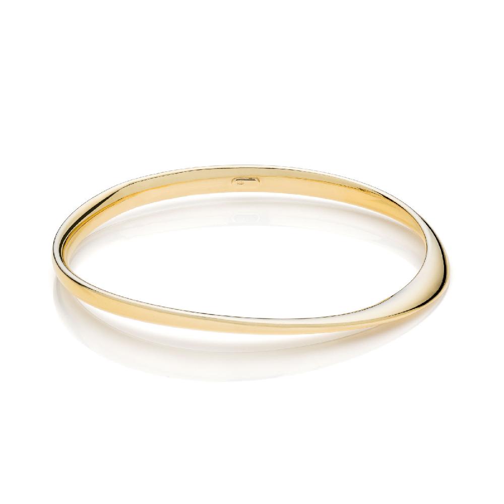 Unoaerre Bangle in argento dorato | UNOAERRE Gioielli