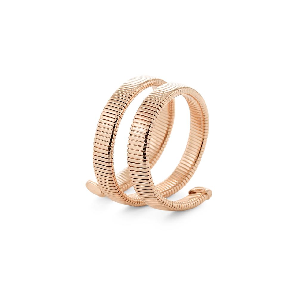 Unoaerre bracciale a schiava in bronzo dorato rosa | UNOAERRE Gioielli