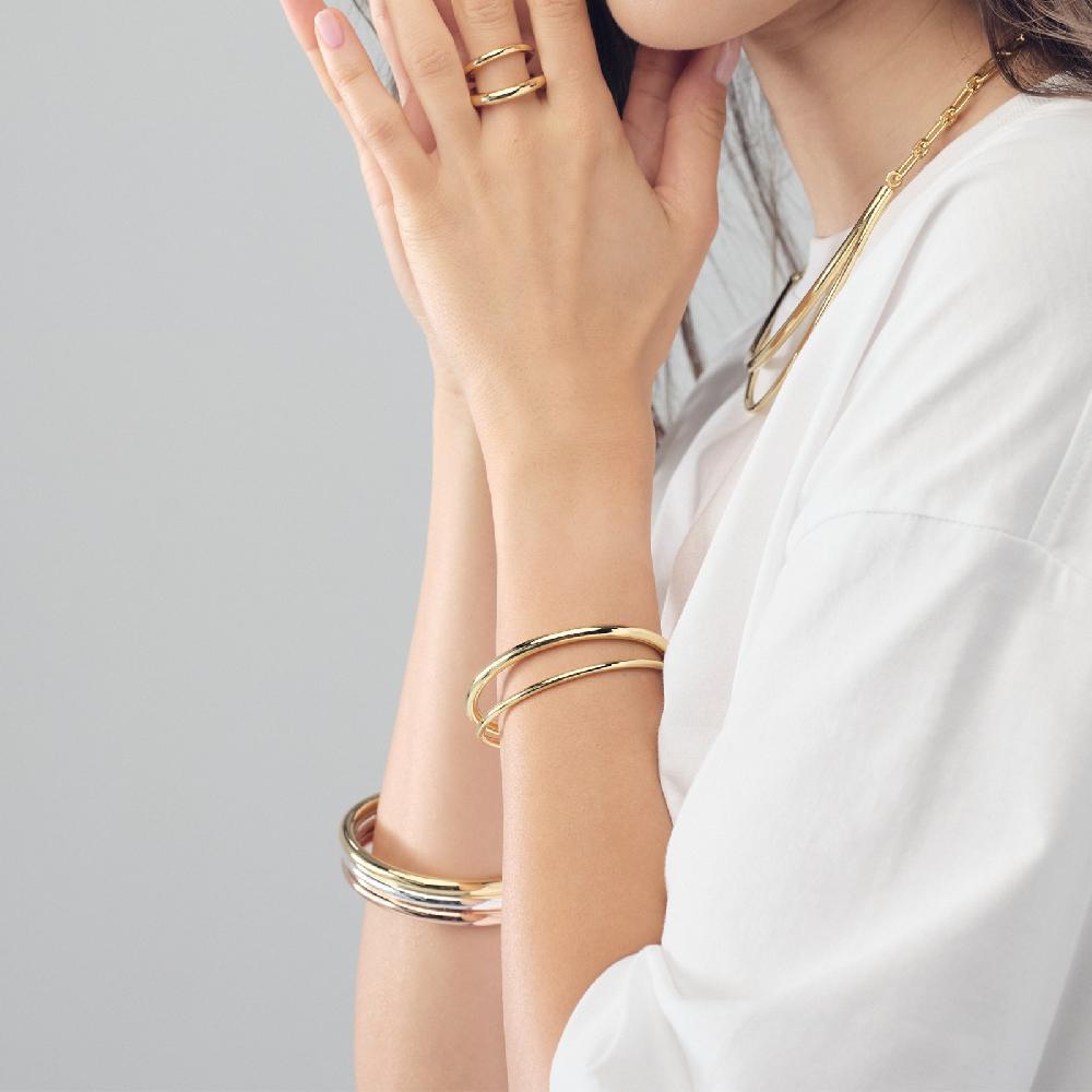 Unoaerre Bracciale Bangle Argentato | UNOAERRE Gioielli