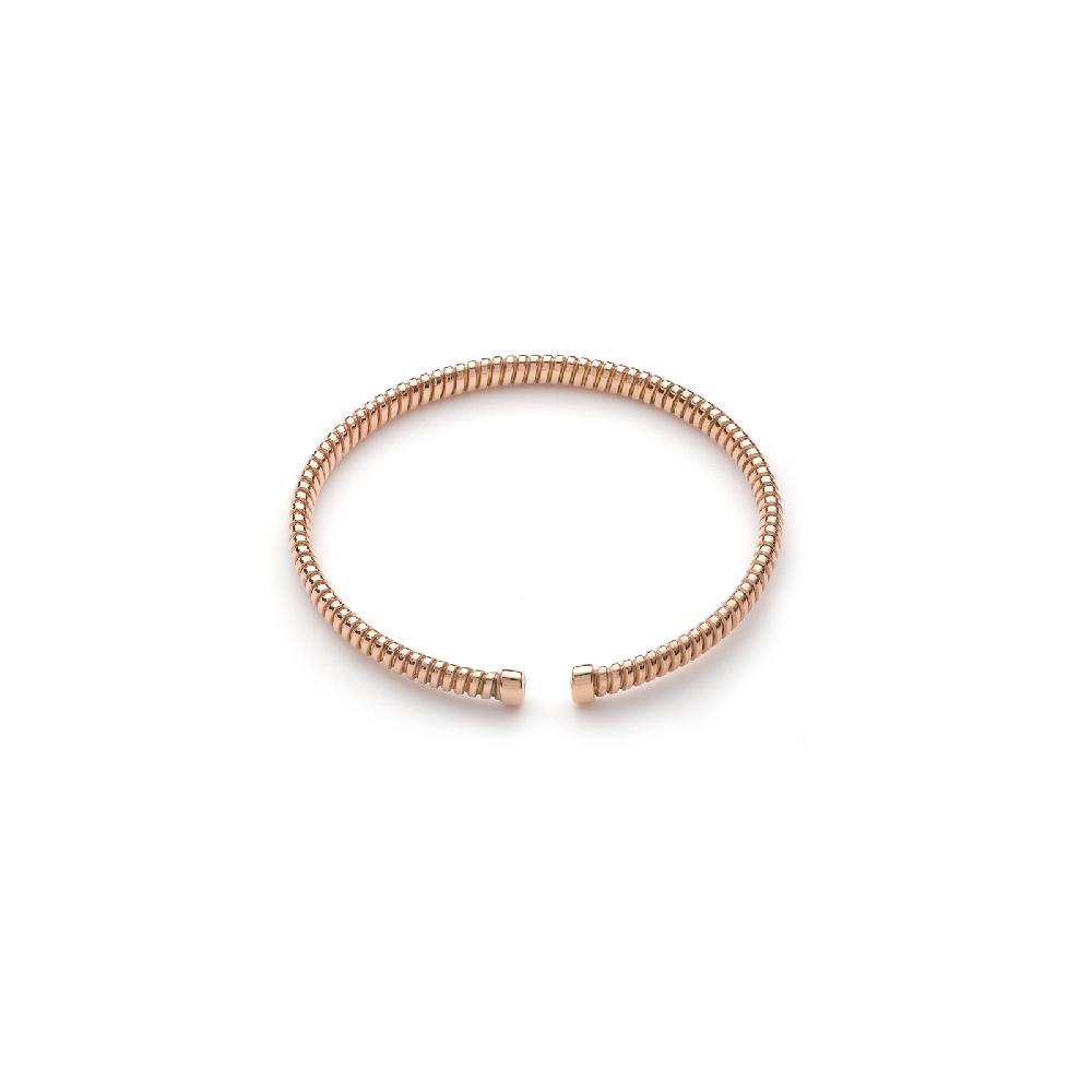 Unoaerre Bracciale Bangle In Argento Dorato Rosa | UNOAERRE Gioielli