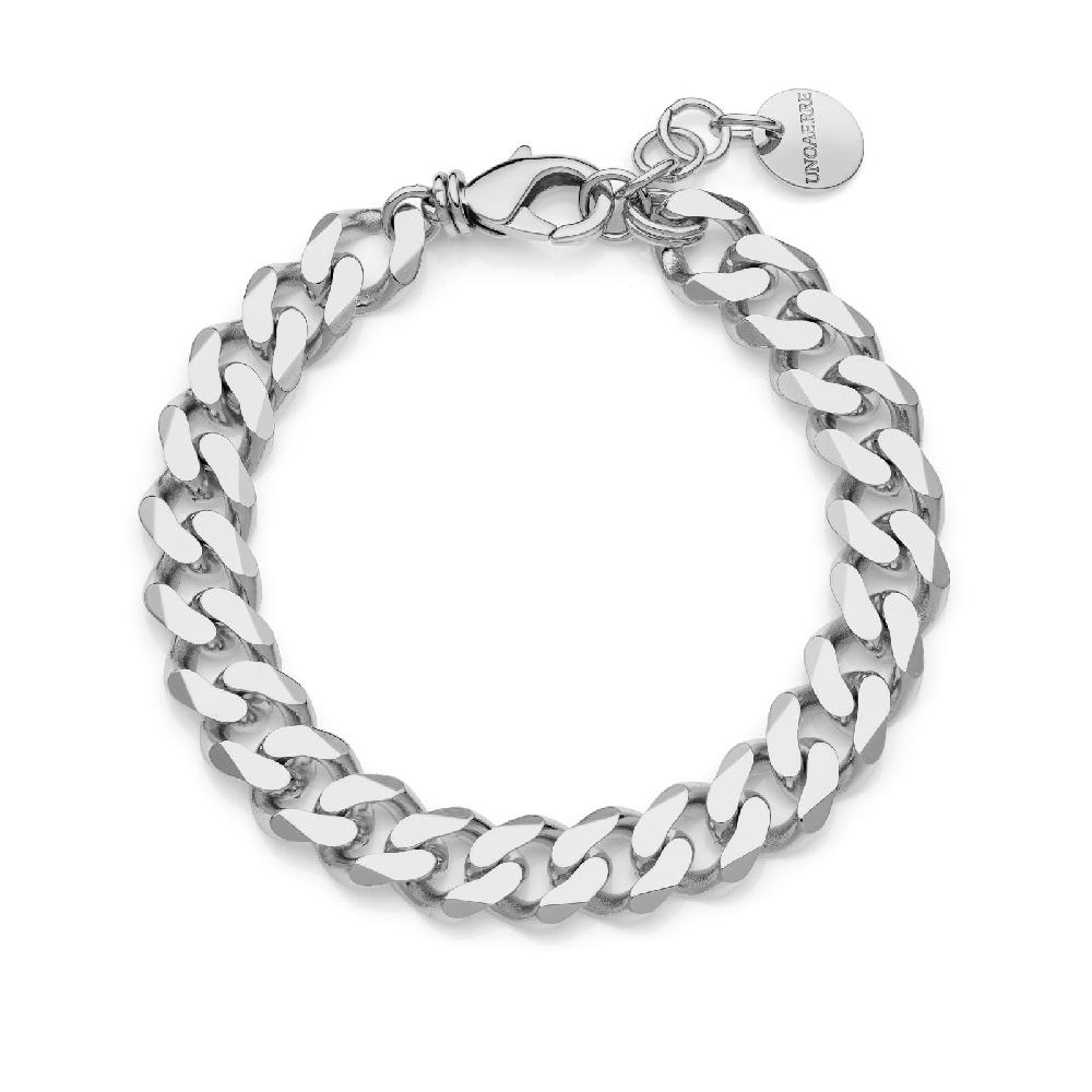 Unoaerre Bracciale catena argentata diamantata | UNOAERRE Gioielli