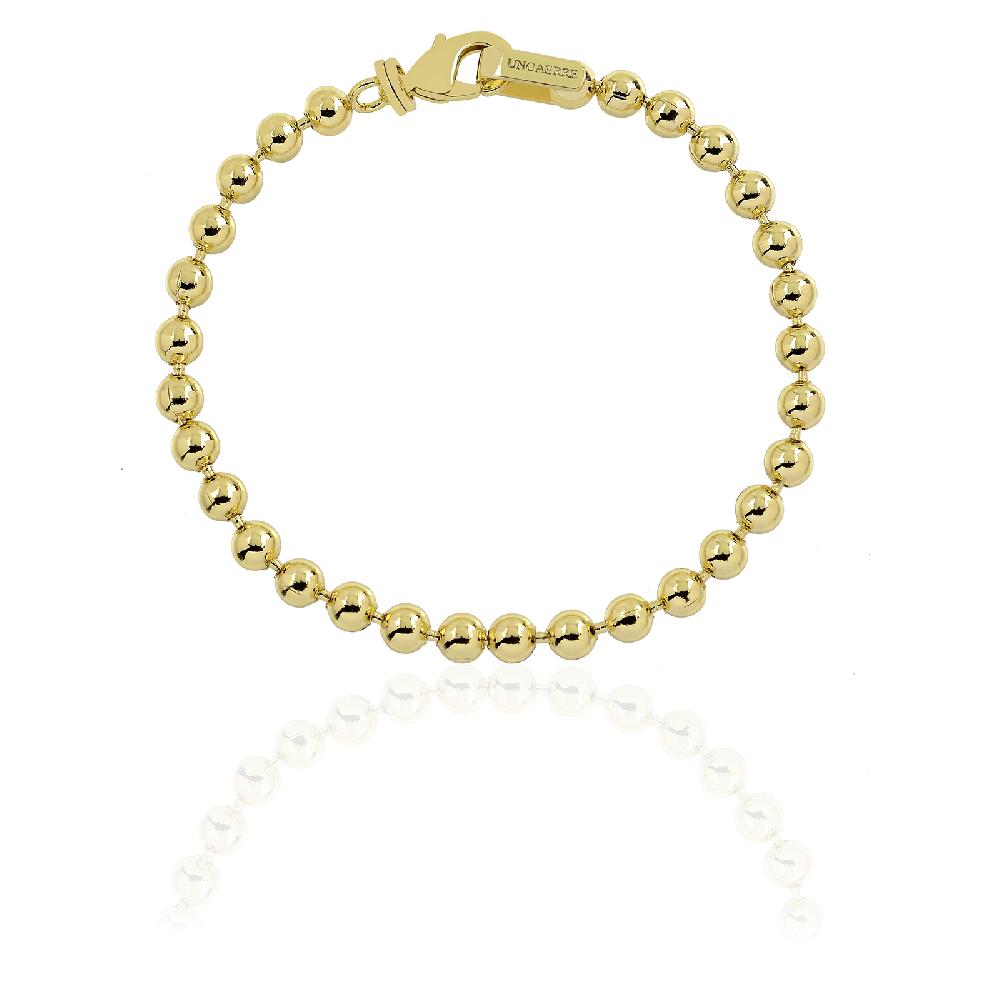Unoaerre Bracciale catena uomo dorato | UNOAERRE Gioielli