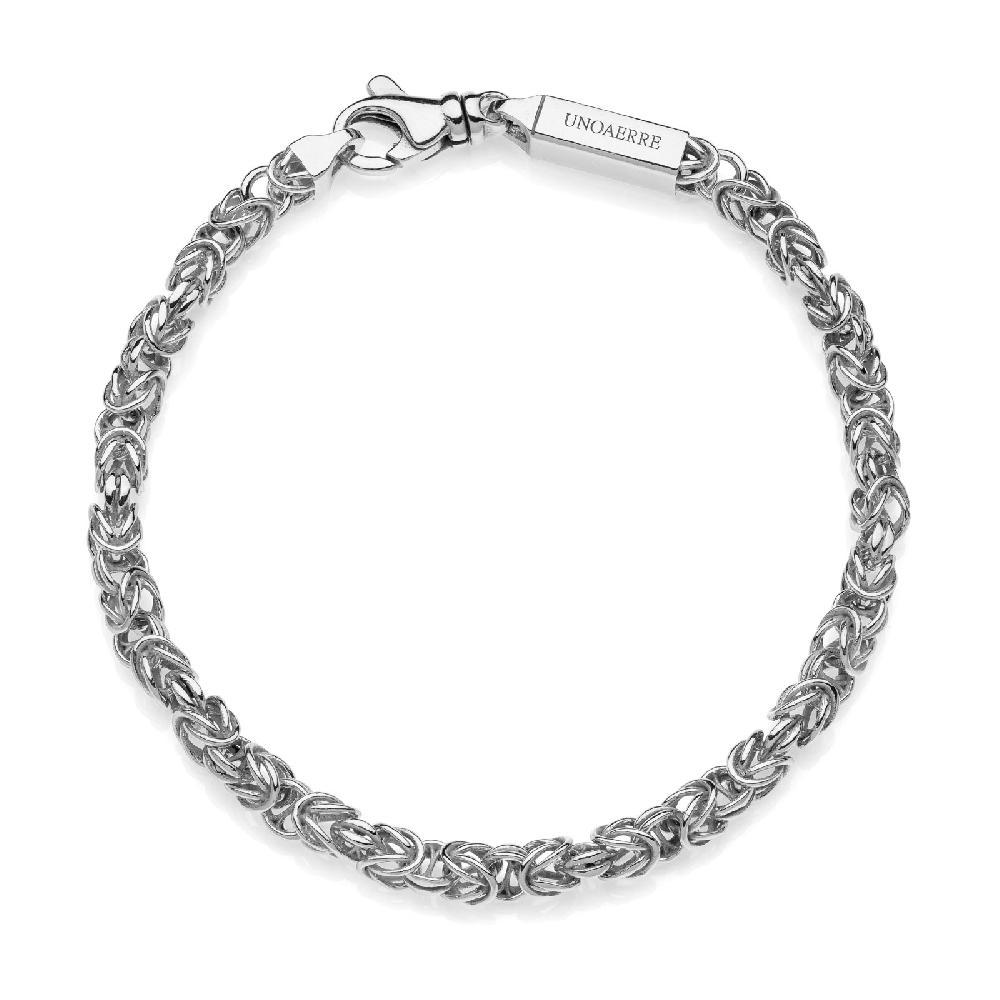 Unoaerre Bracciale catena uomo in argento | UNOAERRE Gioielli
