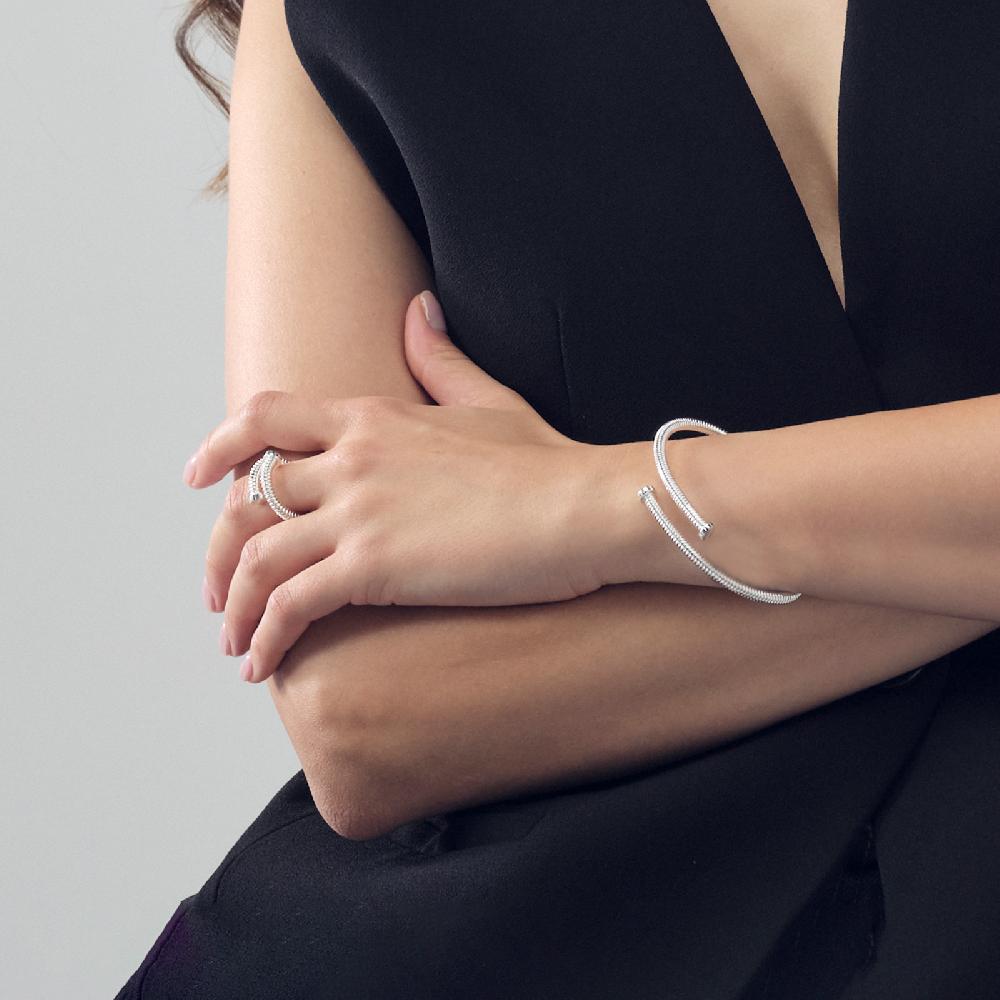 Unoaerre Bracciale Chiodo Argentato | UNOAERRE Gioielli