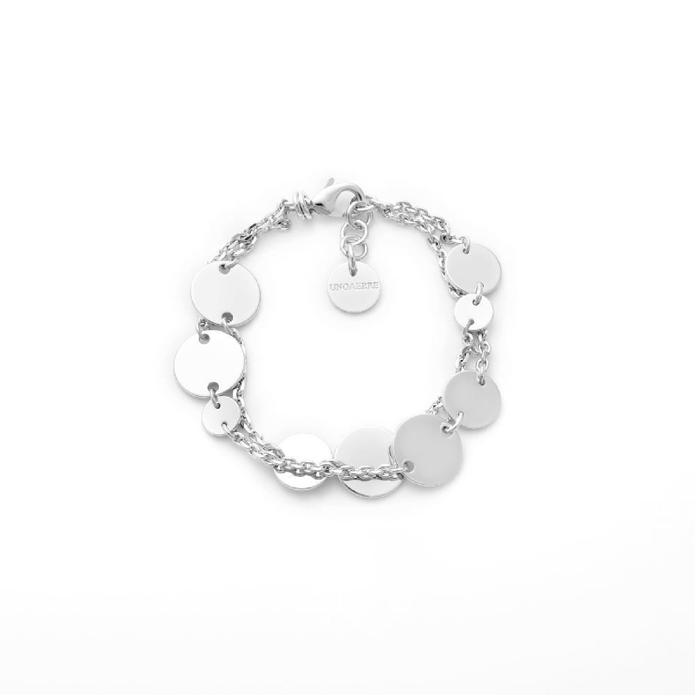 Unoaerre Bracciale Con Charms Argentato | UNOAERRE Gioielli