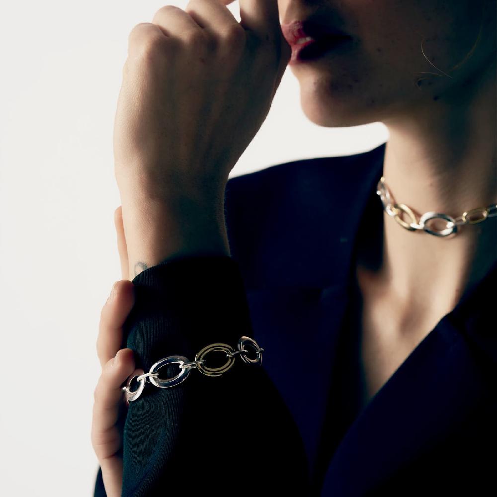 Unoaerre Bracciale Donna Bicolore Infinity | UNOAERRE Gioielli