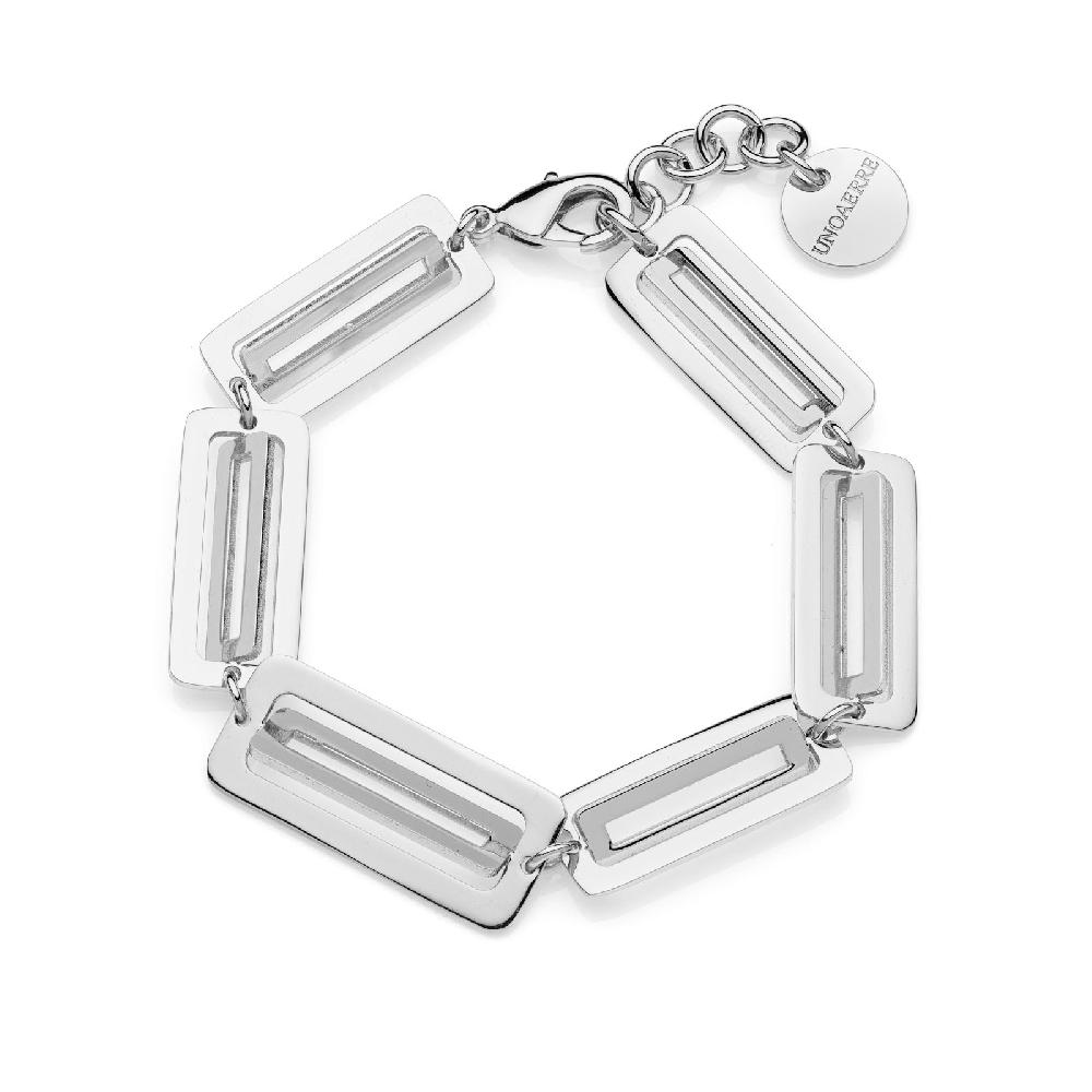 Unoaerre Bracciale donna catena argentata | UNOAERRE Gioielli