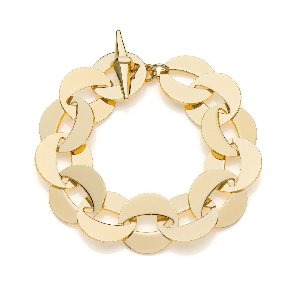 Unoaerre Bracciale donna catena tonda piatta | UNOAERRE Gioielli